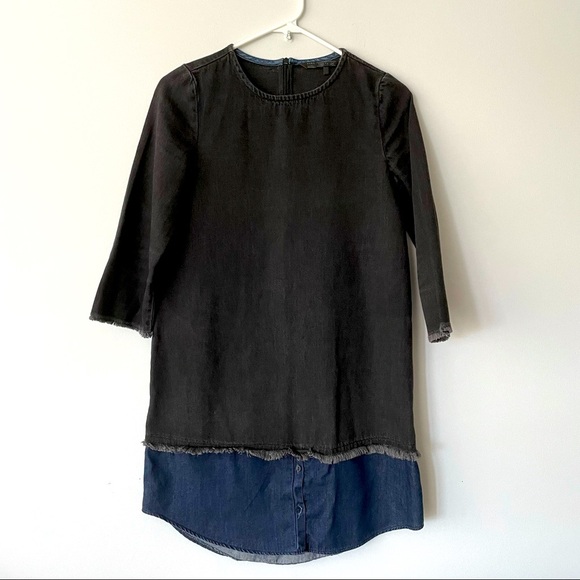 SALE‼️VGUC Zara denim shirt dress - Picture 2 of 5